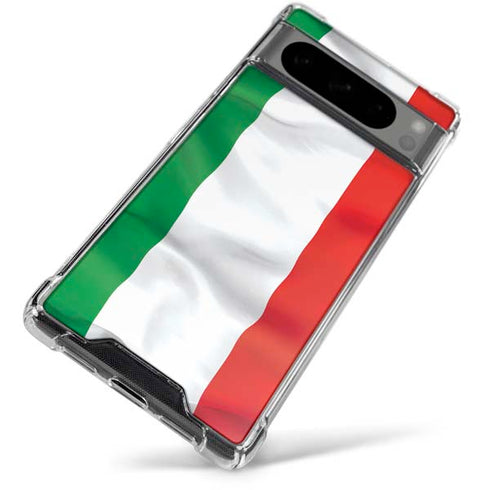 Italy Flag Google Pixel 8 Pro Clear Case